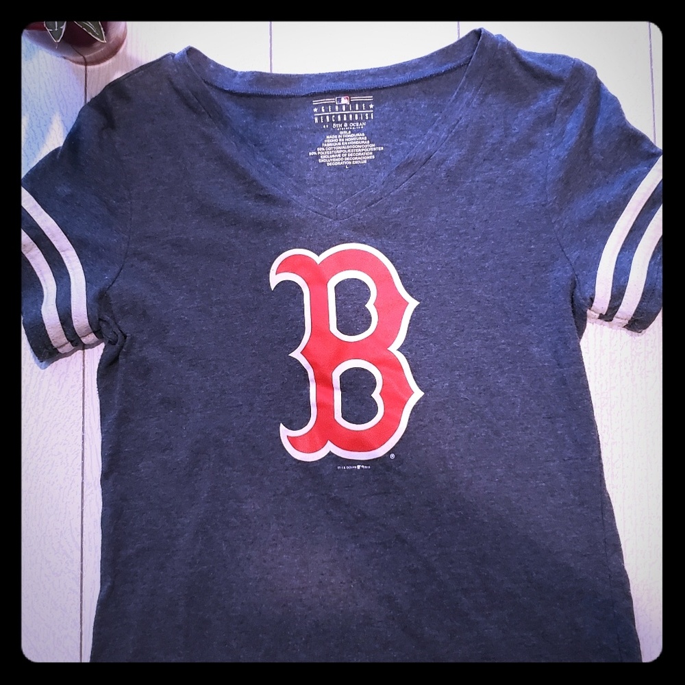 Girls Boston Red Sox t shirt